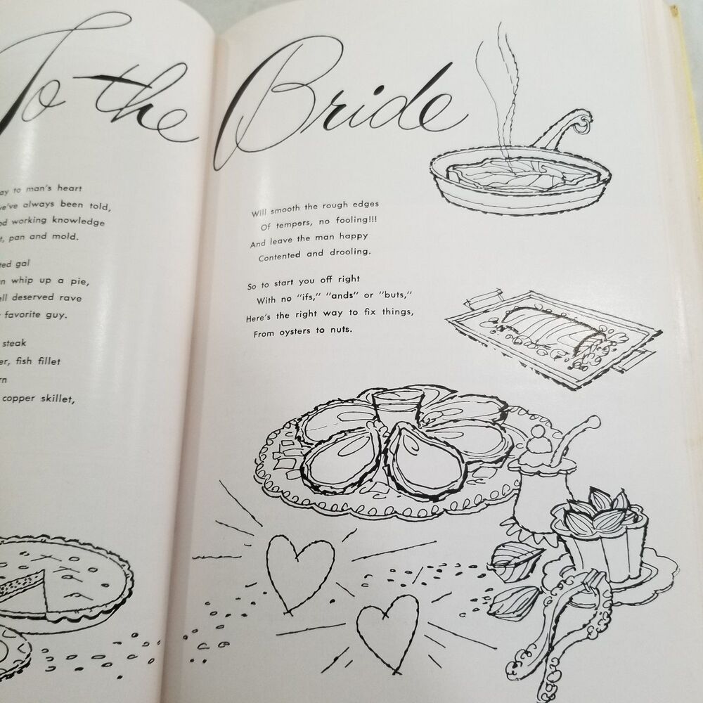 1956 To the Bride Vintage Bridal Gift Book – Mid‑Century Hardcover - Picture 10 of 11
